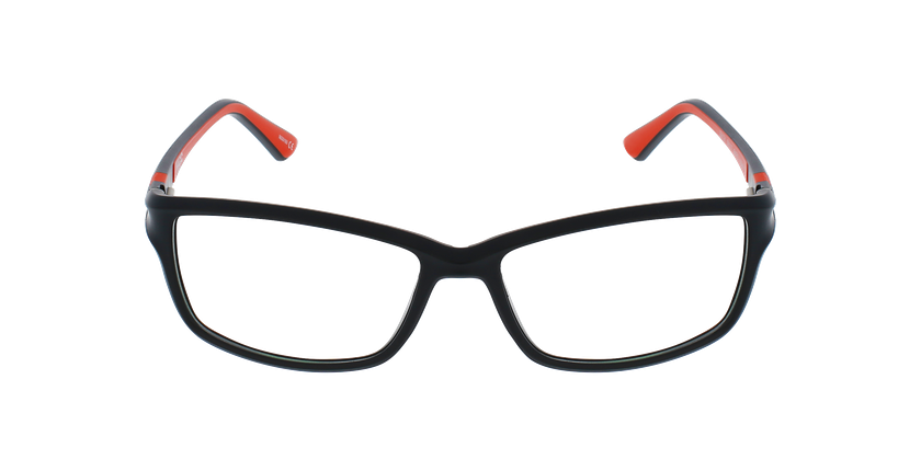 Lunettes de vue homme MAGIC 191 noir/rouge - Vue de face