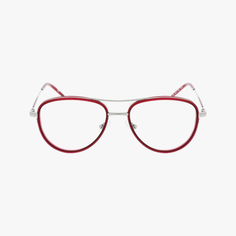 Lunettes de vue homme MAGIC 185 rouge/argenté Vue de face