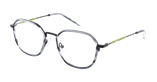 Lunettes de vue homme MAGIC 184 noir/vert - Vue de face