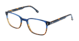 Lunettes de vue homme MAGIC210 bleu - Vue de face