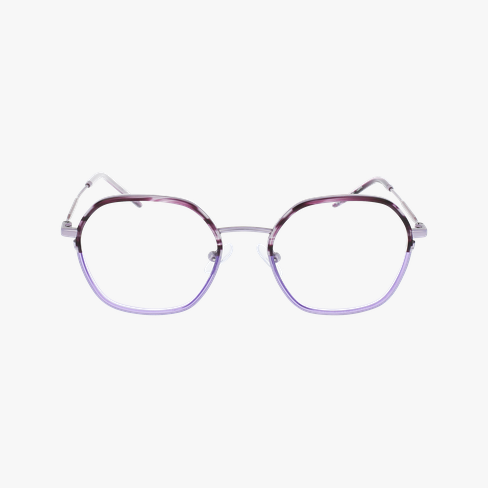 Lunettes de vue femme MAGIC 187 violet/violet dégradé Vue de face