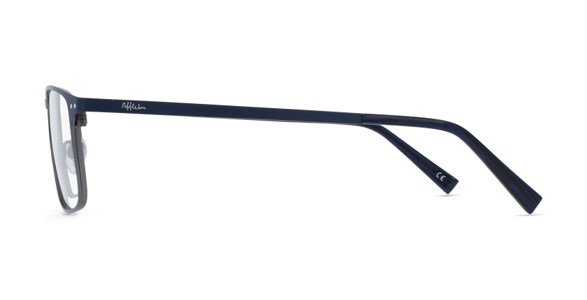 Lunettes de vue homme MAGIC GEOFFROY bleu marine/argenté - Vue de face