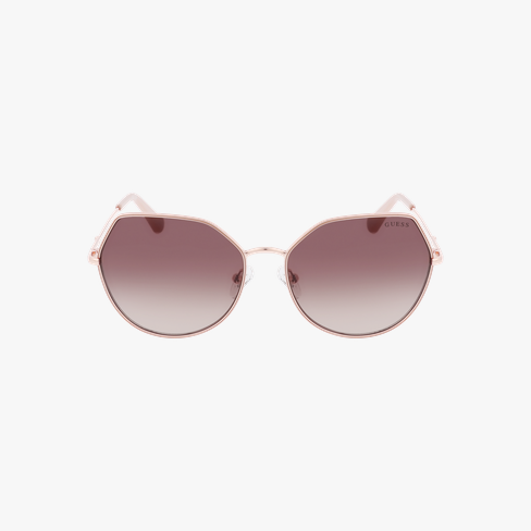 Lunettes de soleil femme GU7867 rose/dorée