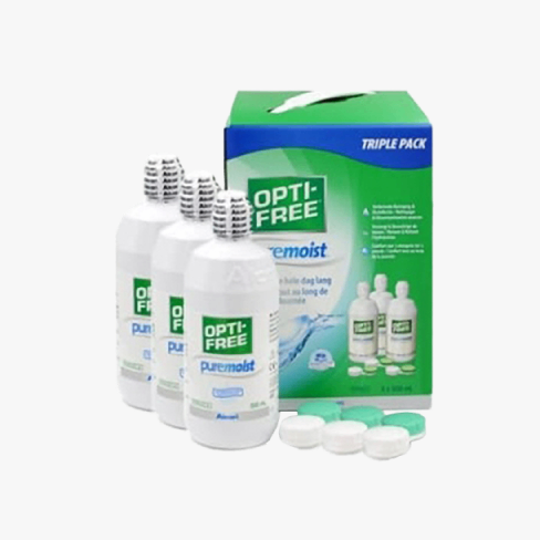 Opti-Free Puremoist 3x300ml Vue de face