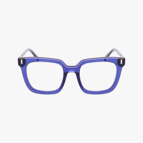 Lunettes de vue femme CARACTERES FIL D'OR REVEUSE bleu