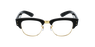 Lunettes de vue MEGA CLUBMASTER RX0316V noir/dorée