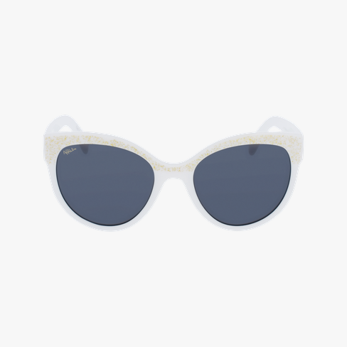 Lunettes de soleil enfant LOURDES blanc Vue de face