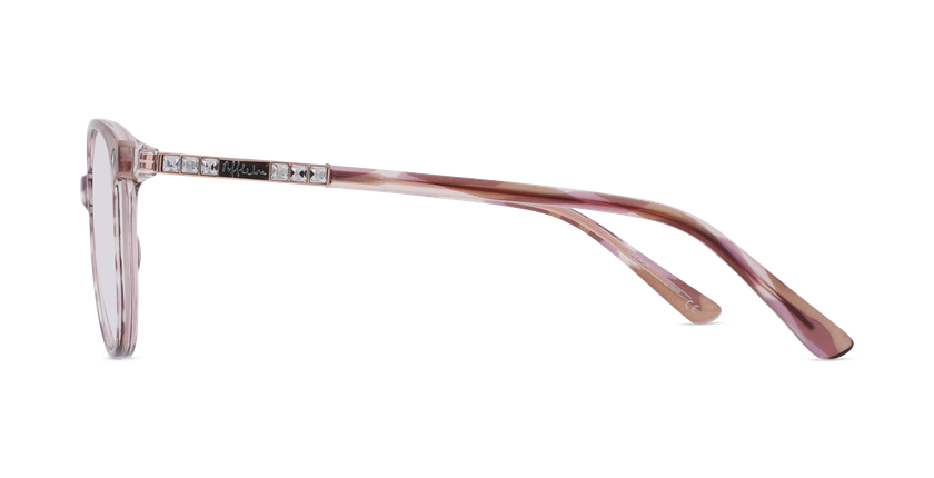 Lunettes de vue femme MAGIC258 violet/rose - Vue de face