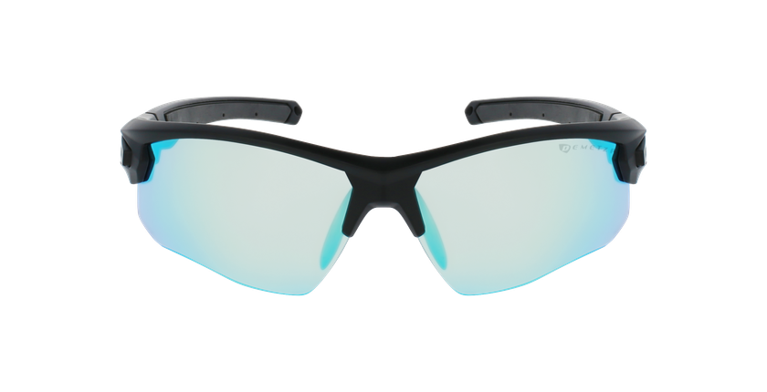 Lunettes de soleil homme PULSA 2 noir/gris - Vue de face