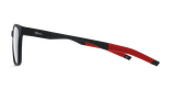 Lunettes de vue homme MAGIC 189 noir/rouge - Vue de face