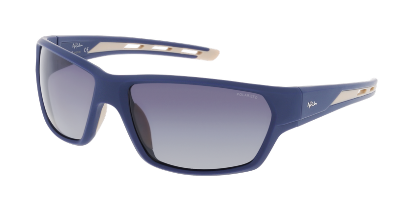 Lunettes de soleil ARTIC POLARIZED bleu - Vue de face