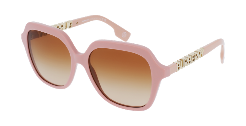 Lunettes de soleil femme BE4389 rose - Vue de face