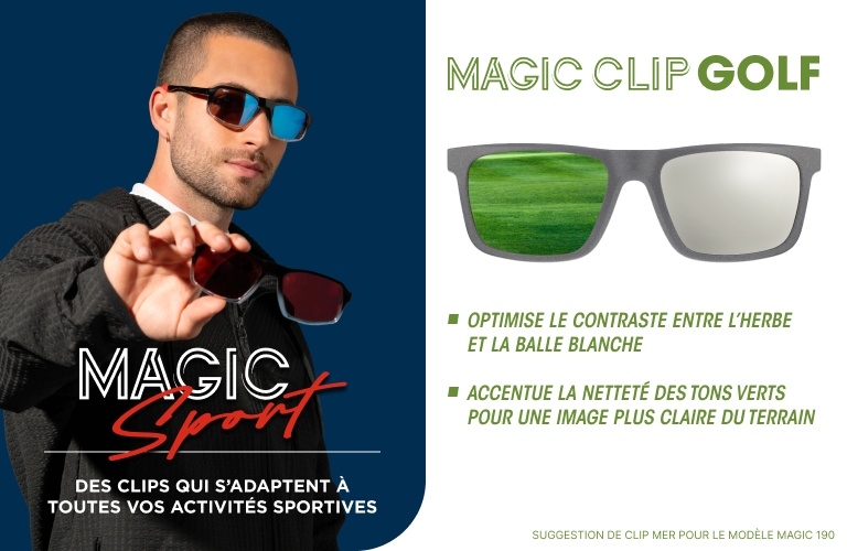 Clips magic sport golf