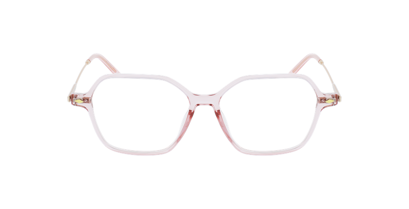 Lunettes de vue femme MAGIC MOANA rose - Vue de face