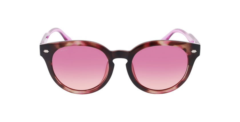 Lunettes de soleil femme CHERRY écaille/écaille violet - Vue de face