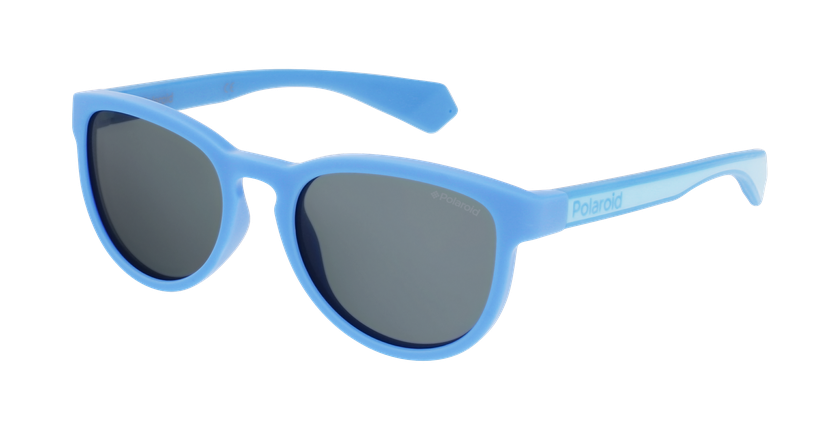 Lunettes de soleil enfant PLD 8030/S bleu - vue de 3/4