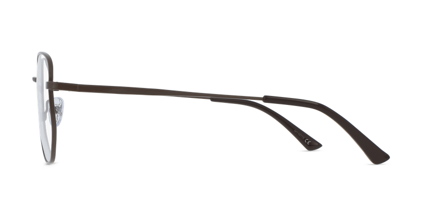 Lunettes de vue femme RZERO 35 marron - Vue de face