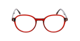 Lunettes de vue femme MAGIC203 rouge - Vue de face