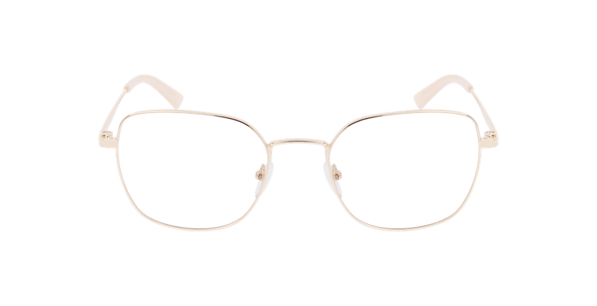 Lunettes de vue femme RZERO42 dorée - Vue de face