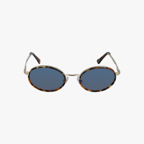 Lunettes de soleil femme PO2457S dorée Vue de face