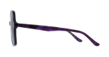 Lunettes de soleil femme BLOOM violet - Vue de face