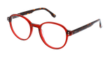 Lunettes de vue femme MAGIC203 rouge - Vue de face