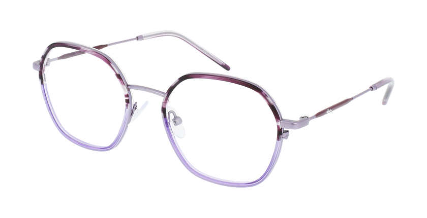 Lunettes de vue femme MAGIC 187 violet/violet dégradé - Vue de face