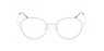 Lunettes de vue femme LUCIA rose/dorée