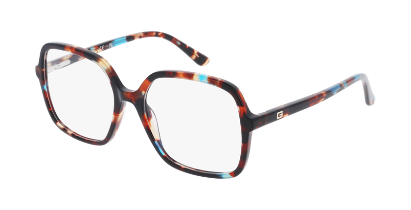 Lunettes de vue femme GU2950 écaille - Vue de face