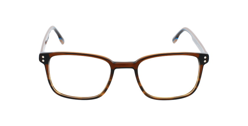 Lunettes de vue homme MAGIC210 marron - Vue de face