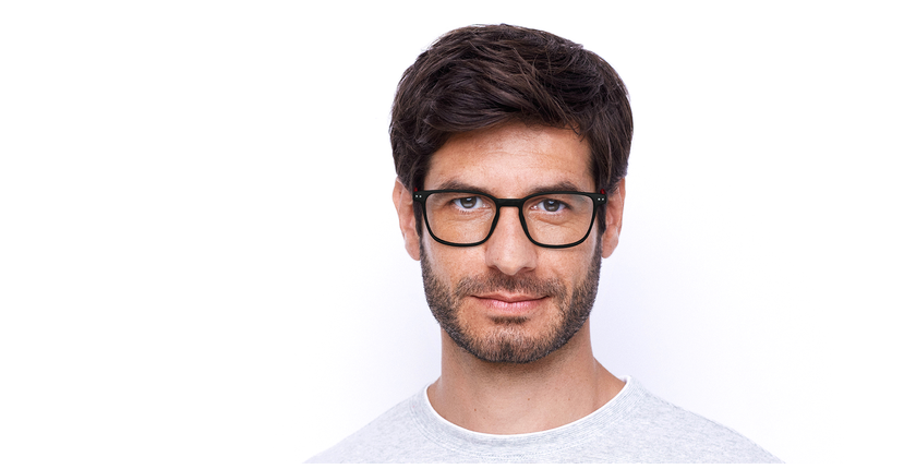 Lunettes de vue homme ARTURO noir - Vue de face