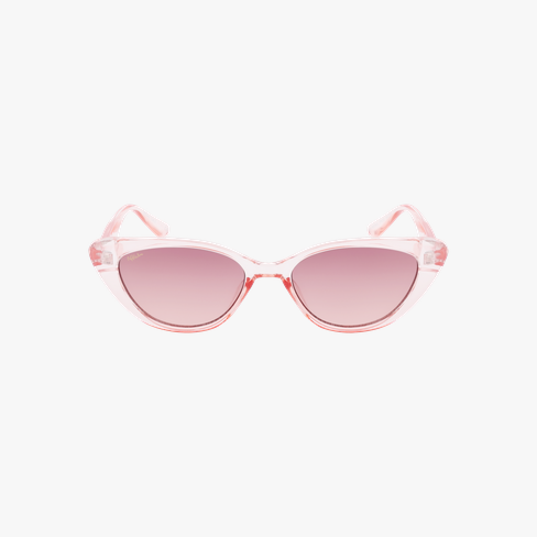 Lunettes de soleil femme REINA rose Vue de face