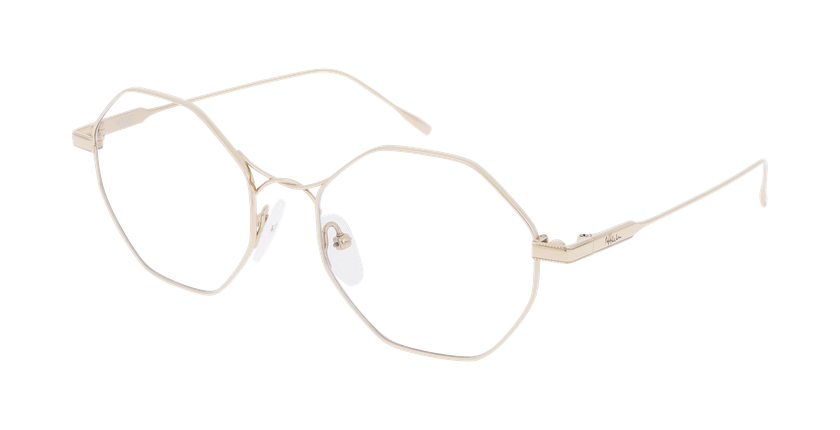 Lunettes de vue femme MAGIC232 dorée - Vue de face