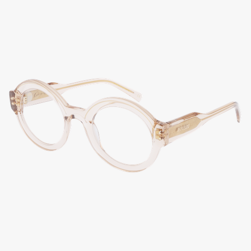 Lunettes de vue CARACTERES FIL D'OR PERSPICACE marron