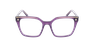 Lunettes de vue femme CARACTERES FIL D'OR EFFRONTEE violet