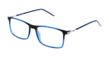 Lunettes de vue homme MAGIC 182 bleu - Vue de face