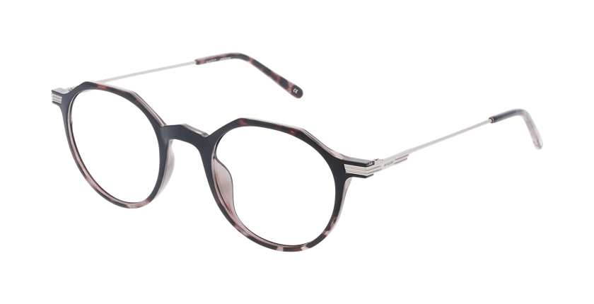 Lunettes de vue femme MAGIC247 écaille/gris - Vue de face