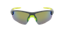 Lunettes de soleil homme Track gris/jaune