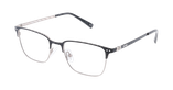 Lunettes de vue homme NATHEO noir - Vue de face