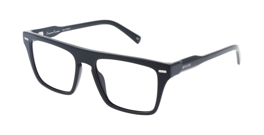 Lunettes de vue homme CARACTÈRES CURIEUX noir - Vue de face