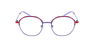 Lunettes de vue femme MAGIC 152 violet/rose