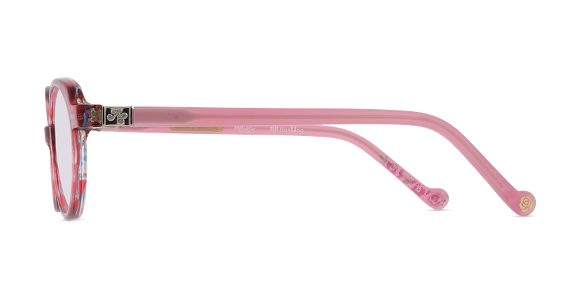 Lunettes de vue enfant T&C4 rose - Vue de face