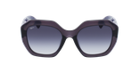 Lunettes de soleil femme NAIFARU violet - Vue de face