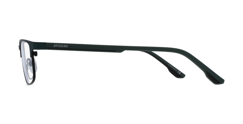 Lunettes de vue homme AYDAN vert - Vue de face