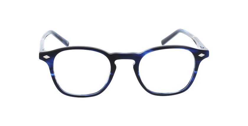 Lunettes de vue homme MAGIC 163 bleu - Vue de face