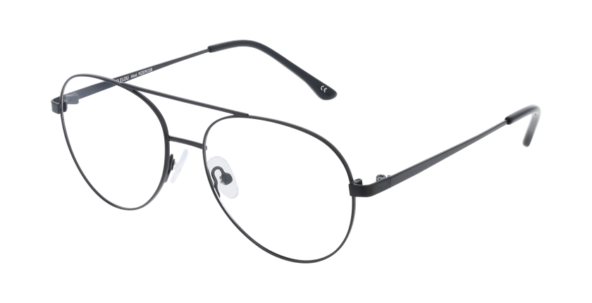 Lunettes de vue homme RZERO38 noir - Vue de face