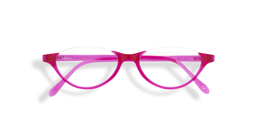 Lunettes de vue FORTY COFFRET 03 +1.75 rose - Vue de face