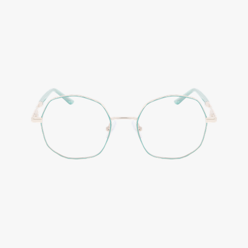 Lunettes de vue femme MAGIC290 vert Vue de face