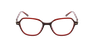 Lunettes de vue femme ARMELLE rouge