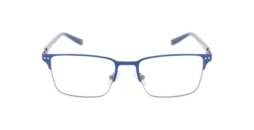 Lunettes de vue homme BAPTISTE bleu - Vue de face